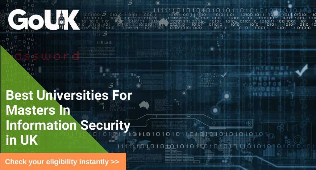 Top Universities For Masters In Information Security In UK | Best ...